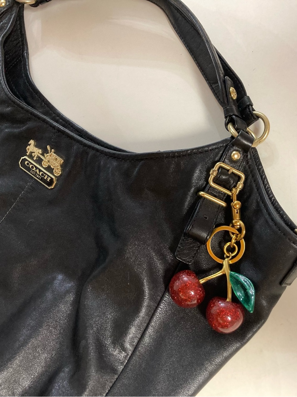 Coach Vintage Black Hobo Bag - Picture 6 of 12
